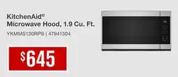 Leon's KitchenAid Microwave Hood, 1.9 Cu. Ft offer