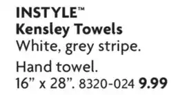 Home Hardware Kensley Towels offer