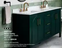 Home Hardware Hessa Vanity offer