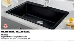 Home Hardware Silgranit Liven Single Bowl Sink offer