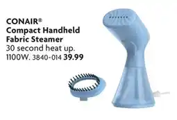 Home Hardware Compact Handheld Fabric Steamer offer