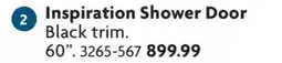 Home Hardware Inspiration Shower Door offer