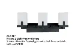 Home Hardware Helena 3 Light Vanity Fixture offer