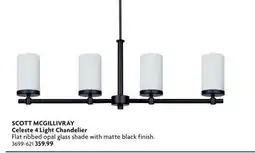 Home Hardware Celeste 4 Light Chandelier offer