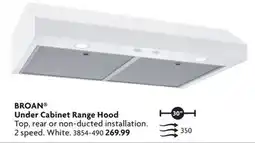 Home Hardware BROAN Under Cabinet Range Hood offer