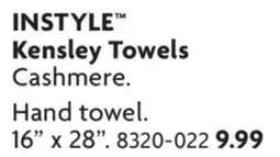 Home Hardware INSTYLE Kensley Towels offer