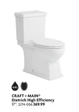 Home Hardware CRAFT + MAIN Dietrich High Efficiency offer