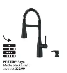 Home Hardware PFISTER Rancho Matte black finish offer
