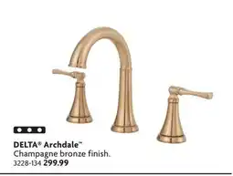 Home Hardware Archdale Champagne bronze finish offer