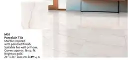 Home Hardware Porcelain Tile offer