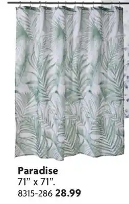 Home Hardware Polyester Shower Curtains offer