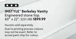 Home Hardware Berkeley Vanity offer