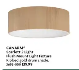 Home Hardware Scarlett 2 Light Flush Mount Light Fixture offer
