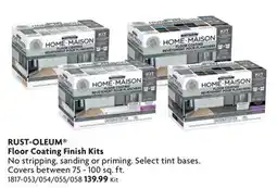 Home Hardware RUST-OLEUM Floor Coating Finish Kits offer