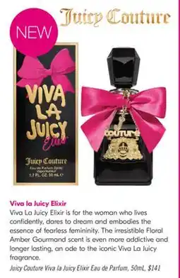 Shoppers Drug Mart Juicy Couture Viva la Juicy Elixir Eau de Parfum offer
