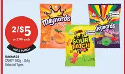 Shoppers Drug Mart MAYNARDS CANDY offer