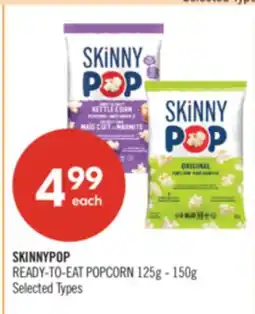 Shoppers Drug Mart SKINNYPOP READY-TO-EAT POPCORN offer