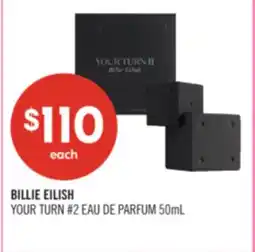 Shoppers Drug Mart BILLIE EILISH YOUR TURN #2 EAU DE PARFUM offer