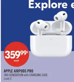 Shoppers Drug Mart APPLE AIRPODS PRO offer
