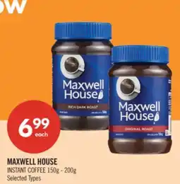 Shoppers Drug Mart MAXWELL HOUSE INSTANT COFFEE offer