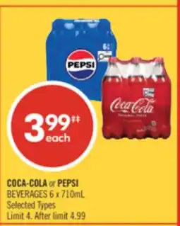 Shoppers Drug Mart COCA-COLA or PEPSI BEVERAGES offer