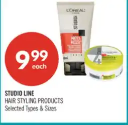 Shoppers Drug Mart STUDIO LINE HAIR STYLING PRODUCTS offer