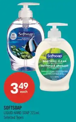 Shoppers Drug Mart SOFTSOAP LIQUID HAND SOAP offer
