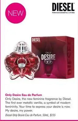 Shoppers Drug Mart Diesel Only Desire Eau de Parfum offer
