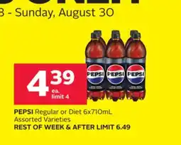 Rexall PEPSI Regular or Diet offer