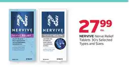 Rexall NERVIVE Nerve Relief Tablets offer