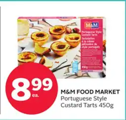 Rexall M&M FOOD MARKET Portuguese Style Custard Tarts offer