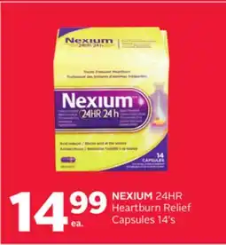 Rexall NEXIUM 24HR Heartburn Relief Capsules offer