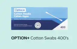 Rexall OPTION+ Cotton Swabs offer