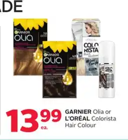 Rexall GARNIER Olia or L'ORÉAL Colorista Hair Colour offer