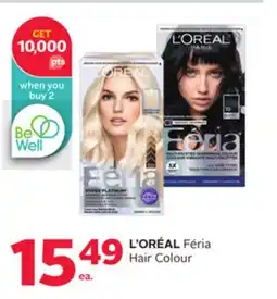 Rexall L'OREAL Férie Hair Colour offer