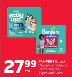 Rexall PAMPERS Boxed Diapers or Training Pants offer