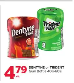 Rexall DENTYNE or TRIDENT Gum Bottle offer