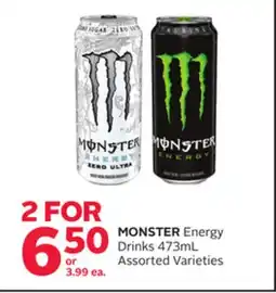 Rexall MONSTER Energy Drinks offer