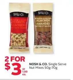 Rexall NOSH & CO. Single Serve Nut Mixes offer