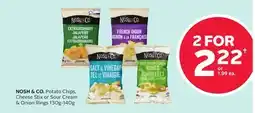 Rexall NOSH & CO. Potato Chips, Cheese Stix or Sour Cream & Onion Rings offer