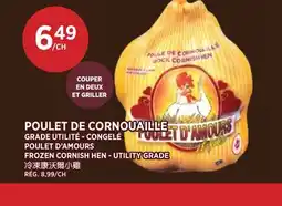 Kim Phat POULET D'AMOURS FROZEN CORNISH HEN - UTILITY GRADE offer
