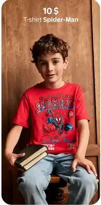 Walmart T-shirt Spider-Man offer