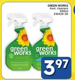 Rossy GREEN WORKS Asst. cleaners offer