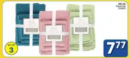 Rossy DELSA Towel set offer