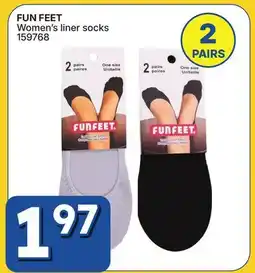Rossy FUN FEET Women's liner socks offer
