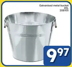 Rossy Galvanised metal bucket offer