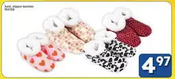 Rossy Asst. slipper booties offer