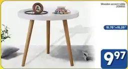 Rossy Wooden accent table offer