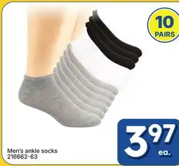 Rossy Men's ankle socks offer