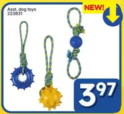 Rossy Asst. dog toys offer
